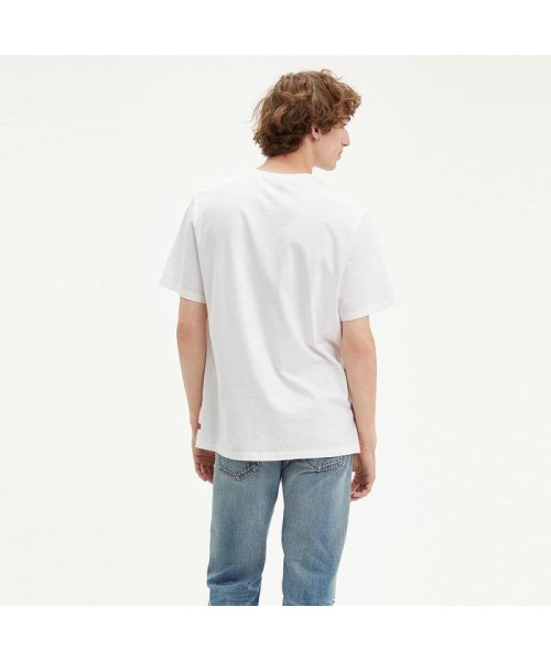 Levi's(リーバイス)/グラフィッククルーネックTシャツ MARIO BOXTAB BING WHITE/img01