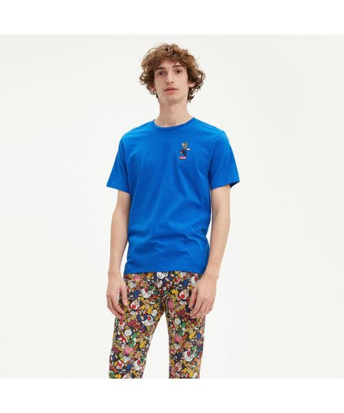 Levi's(リーバイス)/グラフィッククルーネックTシャツ LUIGI LC PATCH BLUE/img02