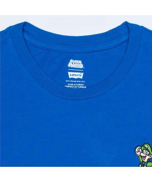 Levi's(リーバイス)/グラフィッククルーネックTシャツ LUIGI LC PATCH BLUE/img06