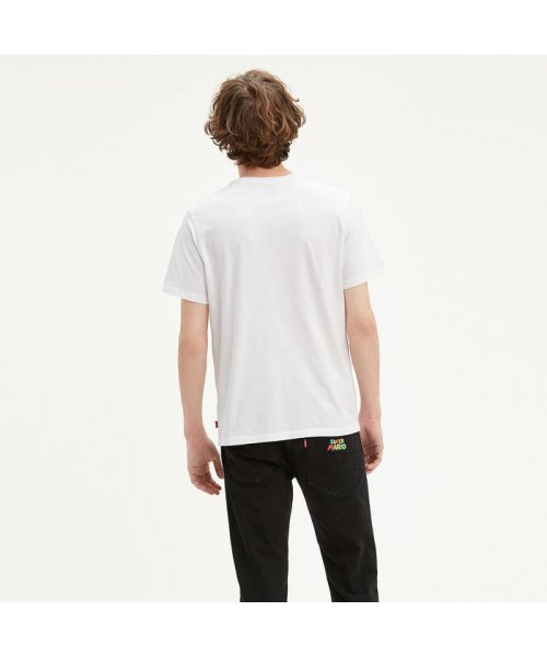 Levi's(リーバイス)/グラフィッククルーネックTシャツ MARIO BW VINE WHITE/img01