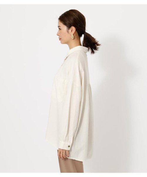 AZUL by moussy(アズールバイマウジー)/BACK TAIL LOOSE SHIRTS/img04