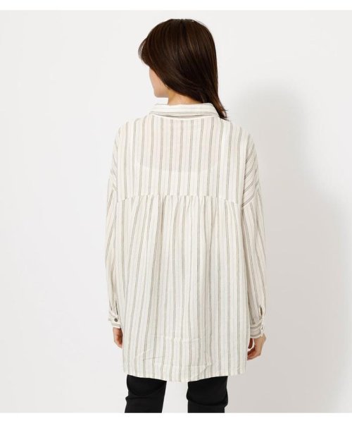 AZUL by moussy(アズールバイマウジー)/BACK TAIL LOOSE SHIRTS/img13