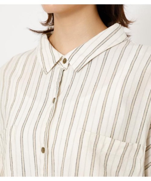 AZUL by moussy(アズールバイマウジー)/BACK TAIL LOOSE SHIRTS/img14