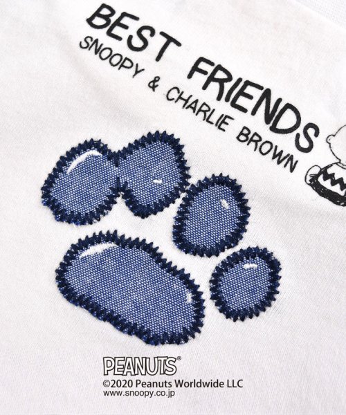クーポン セール 37 Off 天竺スヌーピーチャーリー ブラウンtシャツ スラップスリップ Slap Slip Magaseek