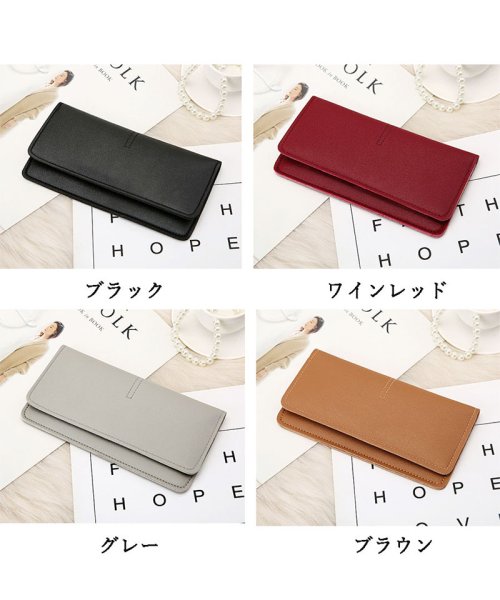 セール レディース 薄い大容量長財布 ロングウォレット 型押し 長財布 サイフ シンプル 人気 新作 ギフト セイヘイショップ Seiheishop Magaseek