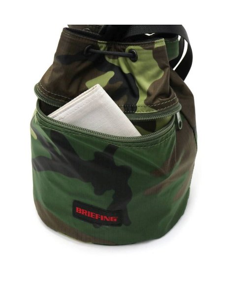 BRIEFING(ブリーフィング)/【日本正規品】ブリーフィング ショルダーバッグ BRIEFING DUAL DRAWSTRING POUCH 2WAY 巾着バッグ BRL201L43/img12