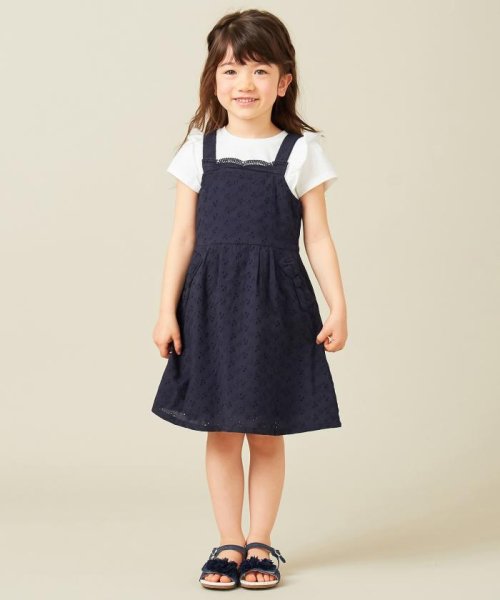 anyFAM（KIDS）(エニファム（キッズ）)/【100‐130cm】総柄レース ジャンパースカート/img11