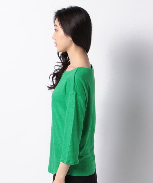 BENETTON (women)(ベネトン（レディース）)/リネンボートネックTシャツ・カットソー/img23