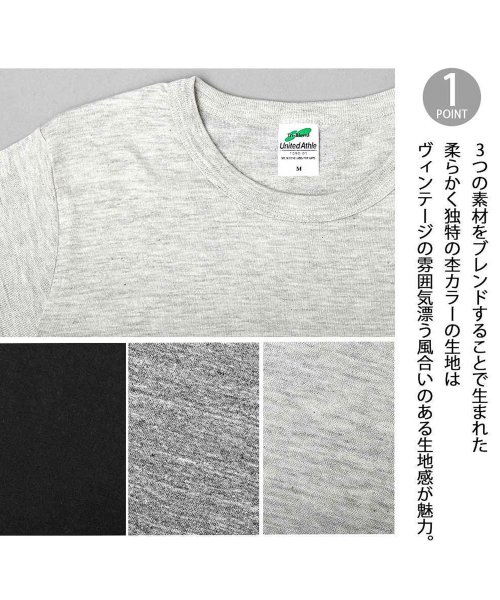 AMS SELECT(エーエムエスセレクト)/【UnitedAthle/ユナイテッドアスレ】4.4オンストライブレンドヴィンテージTシャツ/img05