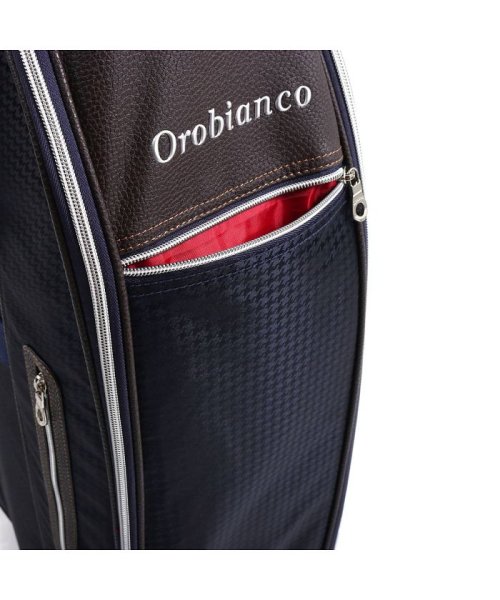 Orobianco sport(オロビアンコ スポーツ)/【日本正規品】オロビアンコ スポーツ キャディバッグ ゴルフ Orobianco SPORT GOLF ゴルフバッグ 8.5型 5分割 47インチ ORC103/img20