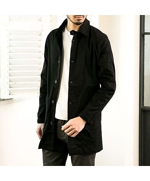 セール ステンカラーコートメンズストレッチコットンツイルショップコートシングル マエストーソ Maestoso Magaseek セール ステンカラーコートメンズストレッチコットンツイルショップコートシングル マエストーソ Maestoso Magaseek