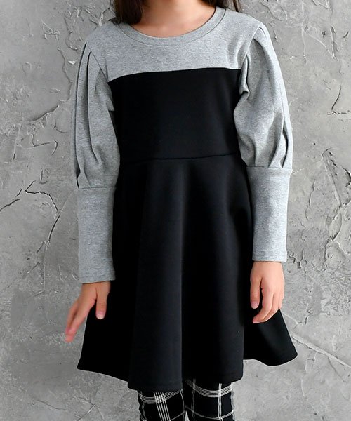 セール バイカラー長袖ワンピース 子供服bee 子供服bee Magaseek セール バイカラー長袖ワンピース 子供服bee 子供服bee Magaseek