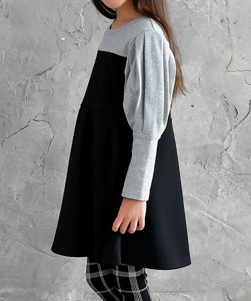 セール バイカラー長袖ワンピース 子供服bee 子供服bee Magaseek セール バイカラー長袖ワンピース 子供服bee 子供服bee Magaseek