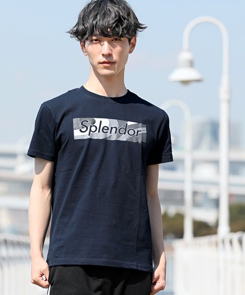 TopIsm(トップイズム)/ボックスロゴプリントクルーネック半袖Tシャツ/img02