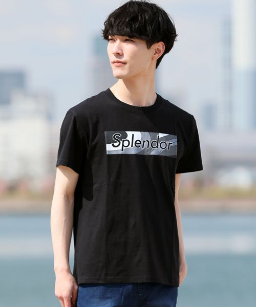 TopIsm(トップイズム)/ボックスロゴプリントクルーネック半袖Tシャツ/img03