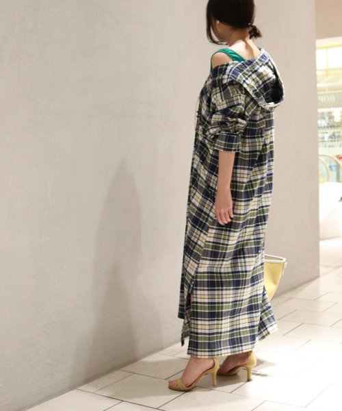 ADAM ET ROPE'(アダム　エ　ロペ)/【Original Madras Trading Company】CAFTAN DRESS/img03