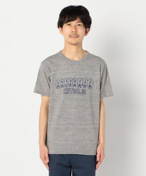 GLOSTER(GLOSTER)/【LOOP WHEEL】吊り編みプリントTシャツ/img01