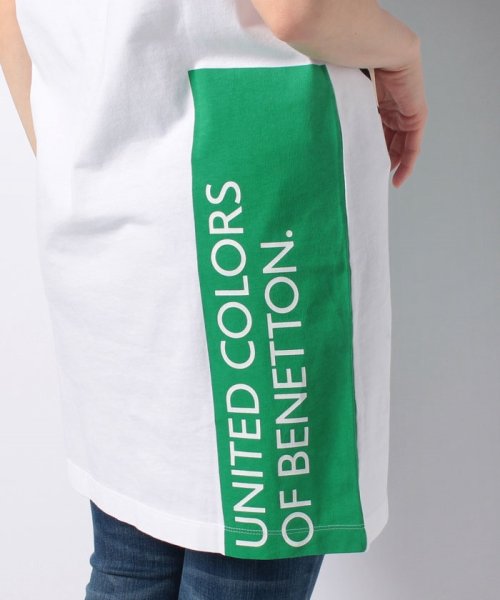 BENETTON (women)(ベネトン（レディース）)/【Popeyeコラボ】ポパイパネル切り替えオーバーサイズTシャツ/img23