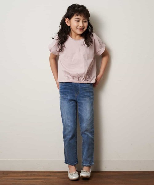 a.v.v(KID'S)(アー・ヴェ・ヴェキッズ)/[100－130]【熱中症対策 5つの機能】デニムパンツ[WEB限定サイズ]【SHELTECH】/img03