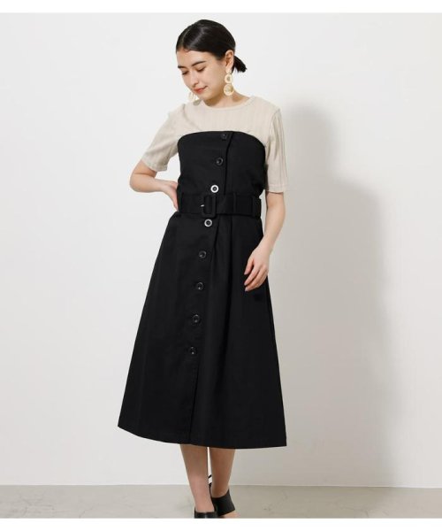 AZUL by moussy(アズールバイマウジー)/2WAY TRENCH BARE ONEPIECE/img02