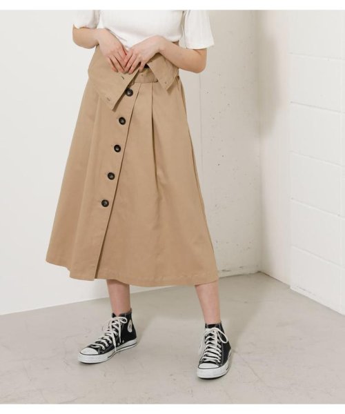 AZUL by moussy(アズールバイマウジー)/2WAY TRENCH BARE ONEPIECE/img17