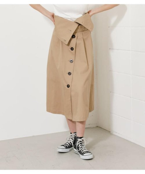 AZUL by moussy(アズールバイマウジー)/2WAY TRENCH BARE ONEPIECE/img18