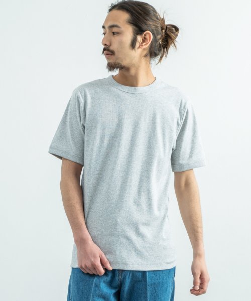 Hanes ヘインズ Beefy T ビーフィーt パックtシャツ メンズ タフ コットン 綿 シンプル カジュアル ヘビーウェイト 肉厚 ストレッチ リブ ギ ロッキーモンロー Rocky Monroe Magaseek