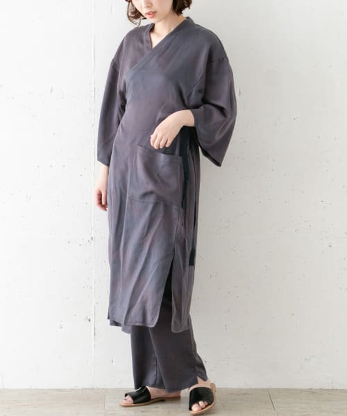 URBAN RESEARCH ROSSO(URBAN　RESEARCH　ROSSO)/TANAKA　SILK KIMONO ROBE/img02