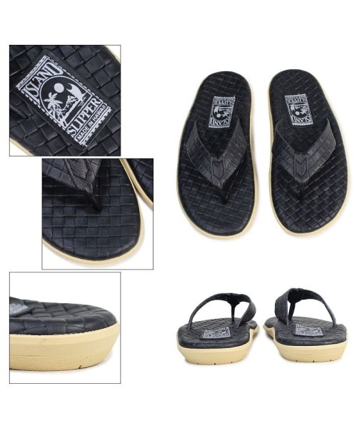 ISLAND SLIPPER(アイランドスリッパ)/アイランドスリッパ ISLAND SLIPPER サンダル トングサンダル メンズ レディース レザー ITALIAN WEAVE PT202SAS/img02