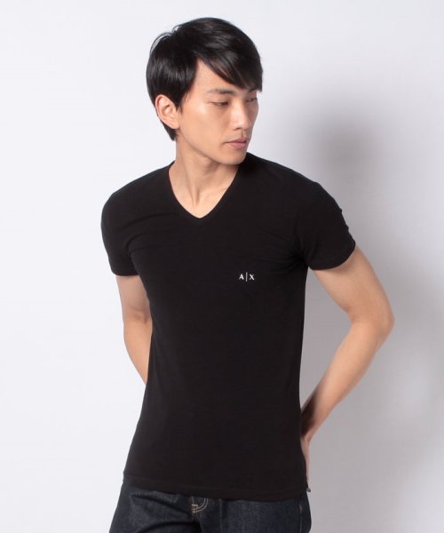 ARMANI EXCHANGE(アルマーニエクスチェンジ)/【メンズ】【ARMANI EXCHANGE】V－neck T－shirt（2Pack）/img01