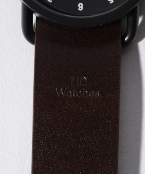 TID Watches(ティッドウォッチ)/【TID Watches】時計 No.1_40mm　BLACK / WALNUT/img03