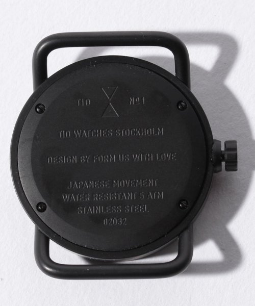TID Watches(ティッドウォッチ)/【TID Watches】時計 No.1_36mm BLACK / NAVY/img04
