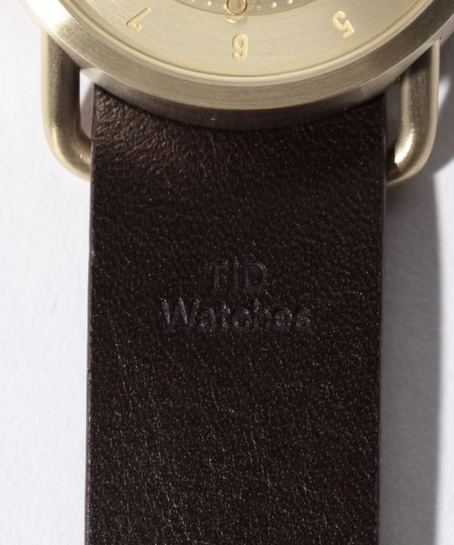 TID Watches(ティッドウォッチ)/【TID Watches】時計 No.1_40mm GOLD / WALNUT/img03