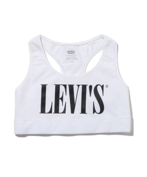 Levi's(リーバイス)/LOGO SPROTS BRA WHITE+/img01