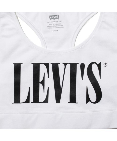 Levi's(リーバイス)/LOGO SPROTS BRA WHITE+/img06
