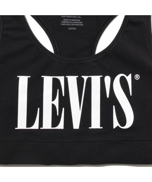 Levi's(リーバイス)/LOGO SPROTS BRA MINERAL BLACK/img06
