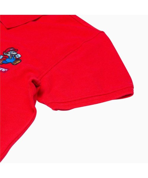 Levi's(リーバイス)/AUTHENTIC ロゴポロシャツ MARIO POLO RED/img06