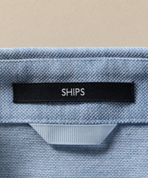 SHIPS MEN(シップス　メン)/SC: COOLMAX(R) ノルマンディーリネン カノコ ボタンダウン ポロシャツ/img17