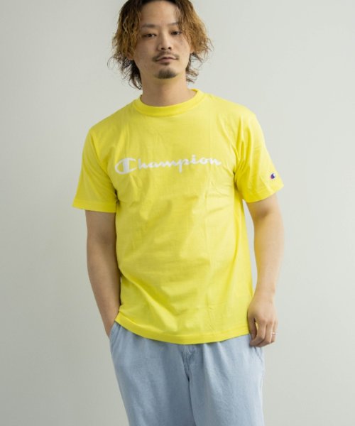 Nylaus(ナイラス)/Champion C3－RS308 C VAPOR ロゴプリント 半袖 Tシャツ/img02