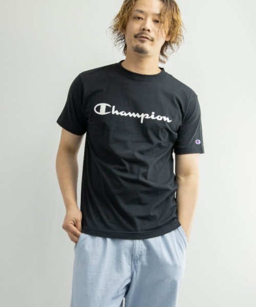 Nylaus(ナイラス)/Champion C3－RS308 C VAPOR ロゴプリント 半袖 Tシャツ/img03