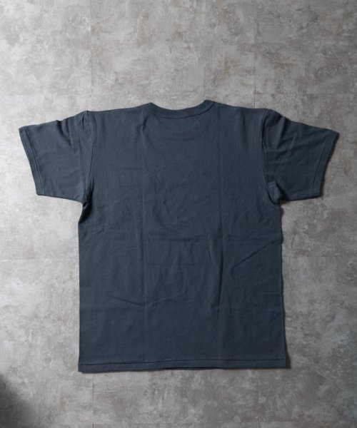 Nylaus(ナイラス)/Nylaus select バインダーネック クルーネック ポケット付き 半袖 Tシャツ/img02
