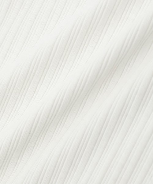 VIS(ビス)/配色メローランダムテレコ半袖プルオーバー/img16