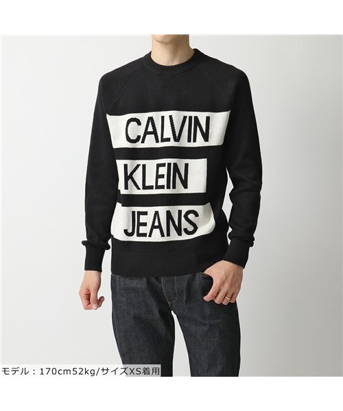 Calvin Klein(カルバンクライン)/【Calvin Klein(カルバンクライン)】Calvin Klein JEANS カルバンクライン ジーンズ J30J314117 クルーネック コットンニ/img01