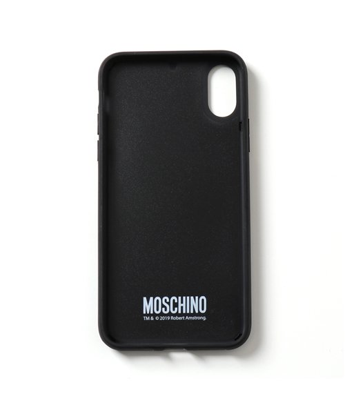 MOSCHINO(モスキーノ)/【MOSCHINO(モスキーノ)】A7974 8352 iPhoneX/XS専用ケース スマホ スマートフォン カバー 1555/ブラック レディース/img01