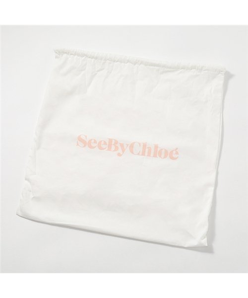 SEE BY CHLOE(シーバイクロエ)/【See By Chloe(シーバイクロエ)】19ASA19388 001 HOPPER ホッパー レザー ショルダーバッグ ポシェット Black 鞄 レディ/img05