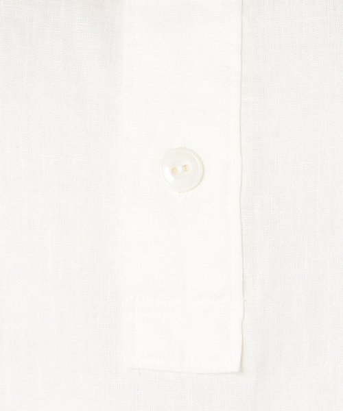 FREDY&GLOSTER(フレディアンドグロスター)/【DANTON/ダントン】LINEN SHIRTS ショートスリーブ丸衿シャツ #JD－3565KLS/img10
