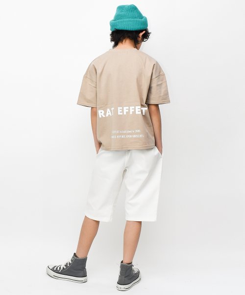 RAT EFFECT(ラット エフェクト)/ボックス転写プリント＆バックロゴ半袖Tシャツ/img12