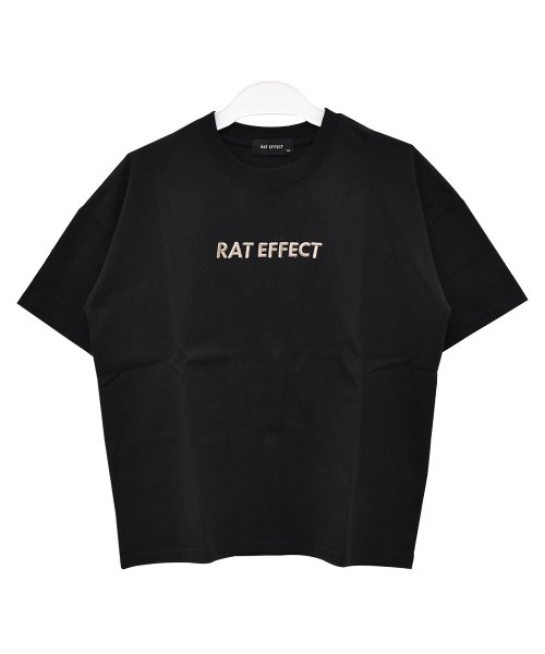 RAT EFFECT(ラット エフェクト)/厚盛刺繍半袖Tシャツ/img04