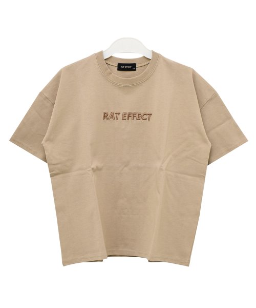 RAT EFFECT(ラット エフェクト)/厚盛刺繍半袖Tシャツ/img13