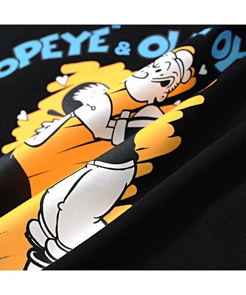 Popeye ポパイ ポパイ オリーブオイルプリントクルーネック半袖tシャツ エスビーセレクト Sb Select Magaseek